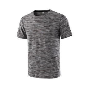 T-shirt de fitness pour homme en coton 100% de qualité supérieure, col rond surdimensionné, à capuche, avec logo personnalisé pour le streetwear - Product Image 2