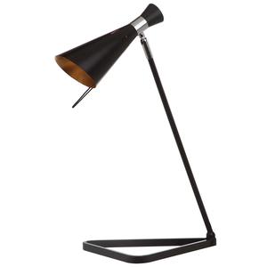 Lampe de table en laiton massif faite à la main avec un design vintage, éclairage décoratif haut de gamme pour la maison et le bureau - Product Image 4