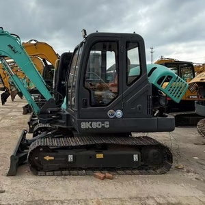 รถขุดขนาดเล็ก Kobelco SK60 <span class=keywords><strong>มือ</strong></span><span class=keywords><strong>สอง</strong></span> ใช้งานน้อย พร้อมขาย รถขุด Kubota Kobelco SK60 55 75 นำเข้าจากญี่ปุ่น - Product Image 6