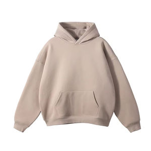 Sweat-shirt coupe-vent en molleton brossé 100 % coton personnalisé avec logo, qualité supérieure, coupe oversize, streetwear, livraison rapide, réduction sur les achats en gros - Product Image 2