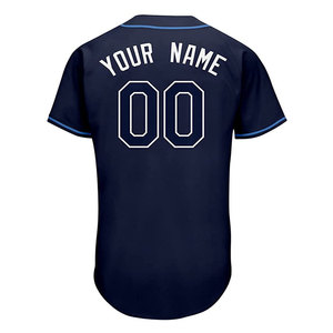 Camiseta de Béisbol y Sóftbol Personalizada de Alta Calidad para Hombre, Ropa Deportiva con Impresión por Sublimación, Uniforme de Equipo con Botones - Product Image 2