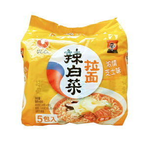 Fideos Instantáneos Coreanos Nongshim Shin Ramyun al por Mayor, Nongshim Shin Ramyun Sabor Pollo Picante 120g X 20 Bolsas/Caja - Product Image 1