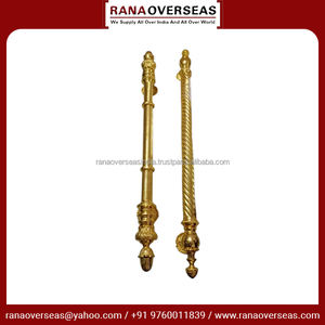 Gran oferta, manija de puerta de latón ecológica, Ideal para puertas de oficina y hotel en el hogar, disponible en diversos estilos y tamaños a buen precio - Product Image 3