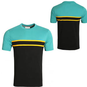 Camisetas de Hombre de Alta Calidad, Logotipo Personalizado Impreso, Camiseta de Poliéster y Algodón, Informal, Transpirable, Colección de Verano - Product Image 5