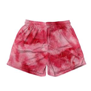 2024 gros High Street hommes Shorts personnalisé broderie impression Logo respirant cravate teinture motif printemps été Collection - Product Image 3