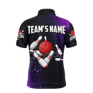 เสื้อโบว์ลิ่งแบบกำหนดเองพร้อมการผสมสีที่ทันสมัย เหมาะสำหรับการแข่งขันและสโมสร - Product Image 2