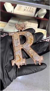 Nuevo Colgante de Diamantes Hiphop Personalizado, Plata de Ley 925, Colgante de Moissanita CRA VVS, Joyería Fina Personalizada para Hombre - Product Image 2