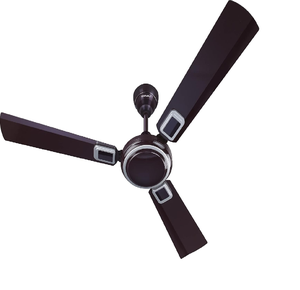 Bajaj cao cấp 1200 mm sô cô la nâu Quạt trần điện làm mát không khí hộp điều khiển cơ khí có thể gập lại thiết kế-esperanza - Product Image 4