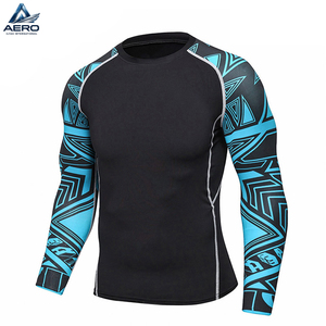 Camiseta Deportiva de Manga Larga con Estampado Personalizado para Entrenamiento, de Secado Rápido, para Adultos, Material de Primera Calidad, para Hombre - Product Image 5