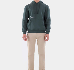 Vente en gros de sweats à capuche unisexes vintage streetwear de haute qualité, personnalisables, service OEM, hiver, motif uni, épais - Product Image 6