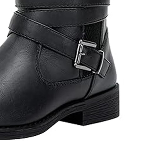 Bottes d'équitation de compétition de qualité supérieure pour femmes et hommes, bottes longues imperméables en cuir PU - Product Image 6