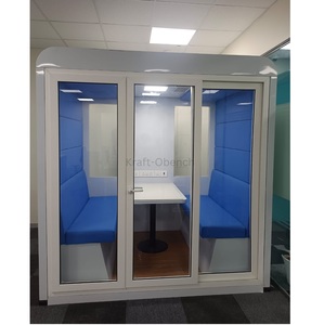 Cabina de Reuniones Insonorizada Compacta Más Vendida para Espacios Abiertos, Coworking y Oficinas Corporativas, Disponible para la Venta - Product Image 1