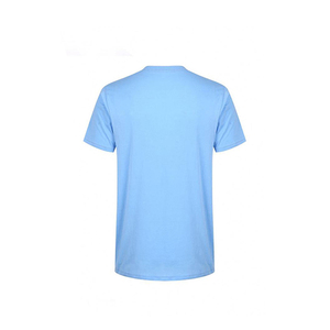 Light <b>Weight</b> 100% Cotton Stretchable Breathable Quick Dry <b>Blank</b> Short Sleeve Regular Fit T Shirts for Men-Good Quality - Product Image 2