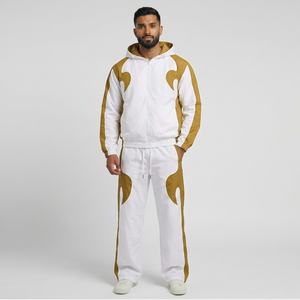 Chándal de Invierno con Capucha, Casual, Sólido, Estampado Personalizado, 100% Algodón, Hecho en Pakistán, de Alta Calidad y Buen Precio, en Tendencia - Product Image 4