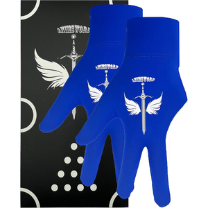 Gants de billard doux et lavables, lavage en machine à l'eau froide, mélange de spandex et de cuir, trois doigts, pour queue de billard - Product Image 4