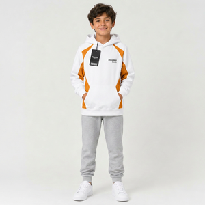 Sweat à capuche doux et chaud pour enfants, idéal pour les jeux en plein air, les activités scolaires, les voyages et un style décontracté confortable au quotidien, parfait pour le sport. - Product Image 1