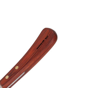 Double <b>Edge</b> Oval Hoof Knife for Horses Donkeys & Cattle Ergonomic Non-Slip Wooden Handle Portable Farrier <b>Tool</b> for Hoof Trimming - Product Image 5