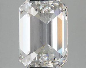 Diamant de laboratoire taille émeraude 3,20 ct F VVS2 Or 24 carats Certifié IGI - Product Image 1