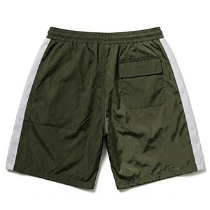 New RTS Wholesales Custom Logo Dark Green White <b>Men's</b> Nylon Wind Breaker Shorts Sets For <b>Summer</b> Wear <b>Men</b> Sets Streetwear <b>Jackets</b> - Product Image 5