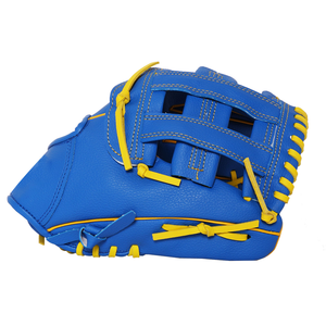 Blue Synthetic Insulated <b>Baseball</b> Glove H-Web Left-handed Full Finger Hook and Loop Closure Adult Non-Slip Catcher - Product Image 5