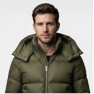 Veste matelassée haute qualité pour hommes nouvelle mode pour hommes veste matelassée imperméable à bulles pour l'hiver vestes matelassées personnalisées pour hommes à la mode - Product Image 1