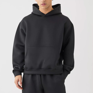 Conjunto deportivo de alta calidad hecho a medida para hombre, sudadera con capucha de algodón y pantalones de felpa, conjunto deportivo cálido para hombre. - Product Image 1