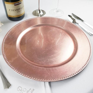 Assiette de service ronde en cuivre artisanale, parfaite pour la maison, les hôtels, les mariages, la vaisselle de table et les plats. En solde. - Product Image 3