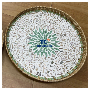 Proveedor Mayorista de Bandejas de Nácar, Artesanía Decorativa con Conchas, Bandeja de Conchas y Perlas de Vietnam - Product Image 1