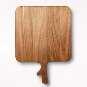 Planche à découper rectangulaire en bois rainurée, multifonctionnelle, professionnelle, durable, personnalisable - Product Image 4