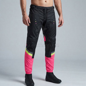 Pantalons de course pour hommes, pantalons de motocross avec poches cargo, taille à cordon de serrage pour les sports moto et la conduite tout-terrain - Product Image 4
