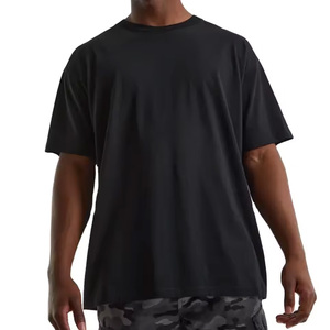 Expédition immédiate – T-shirt décontracté 100 % coton pour homme, style streetwear, service OEM pour les acheteurs en gros mondiaux, stock personnalisable - Product Image 2