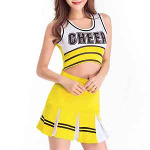 ชุดยูนิฟอร์มเชียร์ลีดเดอร์แบบไร้รอยต่อ พิมพ์ลายดิจิทัลคุณภาพสูง สำหรับผู้ใหญ่ ตำแหน่งโลโก้ด้านหน้า ผลิตโดย Solid Traders Custom - Product Image 3