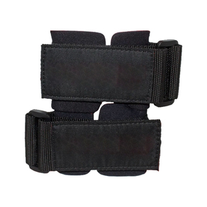 Sangles de musculation pour la gym avec support de poignet, sangles de levage de poids en coton et néoprène rembourrées et respirantes, protection de la paume pour sangles de musculation - Product Image 5