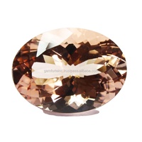 Pierres précieuses semi-précieuses en morganite pêche, forme ovale, haute qualité, naturelles, facettées, pierres en vrac, fournisseur OEM ODM Inde GEMFORTE INC