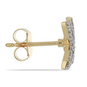 High Quality Lab Grown Diamond Stud <b>Earrings</b> IGI Certified Classic 0.328ct Ct 14K/18K Solid Gold Round Brilliant Cut Unisex - Product Image 4