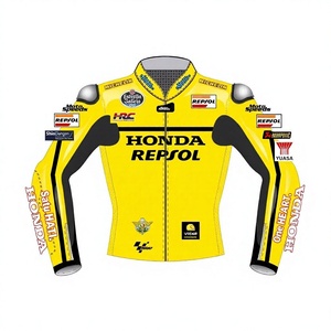 เสื้อแจ็คเก็ตแข่งรถ Luca Marini MotoCP รุ่น Zonda/Chaquetta ตัดเย็บตามสั่ง แผ่นยืดหยุ่น กระชับสบาย ป้องกันแรงกระแทก - Product Image 1