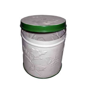 Luxury Customized Round Metal Canister with Matching Cover for Kitchen Organization - Product Image 5