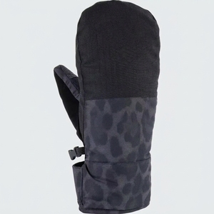 Gants de sport d'extérieur OEM ODM de haute qualité à bas prix, en tissu et peau de chèvre, mitaines à fermeture éclair, gants de snowboard et de ski pour femme - Product Image 5
