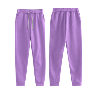 Wholesale <b>Purple</b> Color Raglan <b>Tracksuit</b> For Adult Long Sleeve Street Wear Autumn Winter Wear <b>Tracksuit</b> For Ladies - Product Image 3