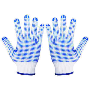 Gants de travail industriels réutilisables en gros NESTA SPORTS pour hommes, en PVC et coton, pour chauffeurs de camion, travaux de construction et sécurité - Product Image 2