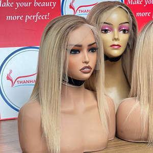 วิกผมตรงกระดูก100% สีบลอนด์ผมมนุษย์แท้จากเวียดนามพร้อมส่ง - Product Image 5