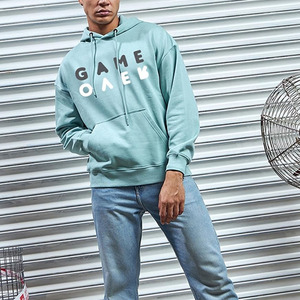 Sudadera extragrande de alta calidad, mezcla de algodón, al mejor precio, para hombre, de color sólido, la más vendida. - Product Image 6