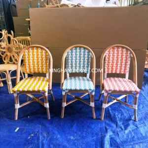 Sillas Infantiles de Ratán Hechas a Mano al por Mayor, Muebles Ecológicos para Niños, Decoración para Bodas y Fiestas de Cumpleaños - Product Image 5