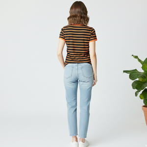 Camiseta Ecológica para Mujer, Mezcla de Spandex/Algodón, con Servicios OEM, Características Anti-Pilling y de Secado Rápido - Venta al Por Mayor - Product Image 3