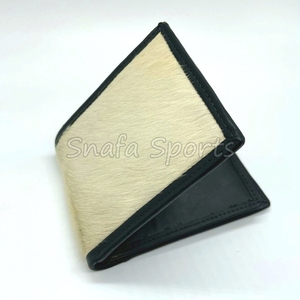 Portefeuille Homme en Cuir Véritable de Vachette avec Double Fermeture Éclair, Porte-Monnaie Décontracté Court à Double Fermeture Éclair, Sac Vintage - Product Image 3