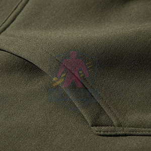 เสื้อฮู้ดดี้ผู้ชายขายดีประจำปี 2026 สำหรับฤดูหนาว สีพื้น บริการ OEM สีและโลโก้สั่งทำได้ คุณภาพสูง ขายส่ง - Product Image 5