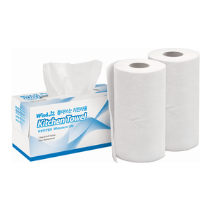 Papier essuie-tout jetable à faible peluchage, 2 plis, en feuille et en rouleau, pour usage en laboratoire et industriel - Product Image 2