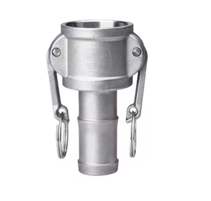 Couplage Camlock de type C personnalisé usiné CNC en acier inoxydable et aluminium certifié ISO, Vartis Engineering - Product Image 2