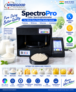 Spectrophotomètre de couleur professionnel SENSEGOOD pour le lait, les produits laitiers, les poudres, les granulés et les produits industriels - Product Image 2