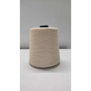 Fil de coton peigné teint compact de haute qualité NE 40s/1 100% pour tissus fins et vêtements haut de gamme, écologique, super doux - Product Image 1